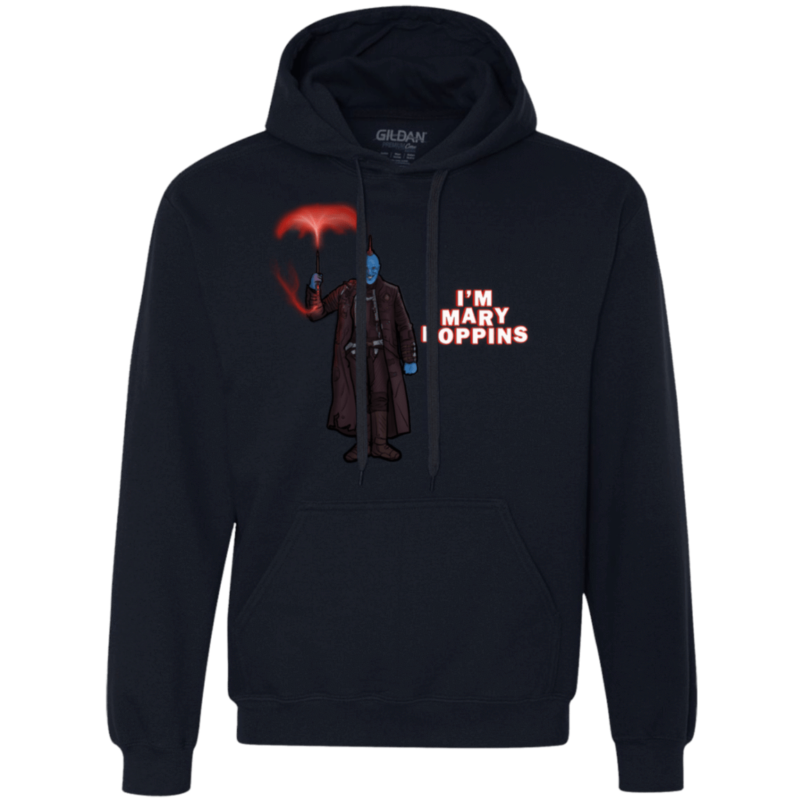 Sweatshirts Navy / S Yondu Poppins Premium Fleece Hoodie
