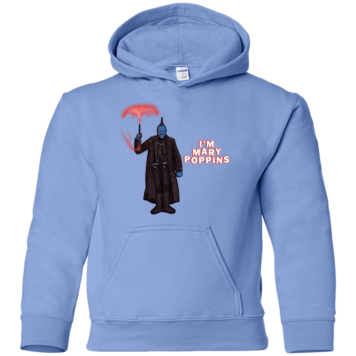 Sweatshirts Carolina Blue / YS Yondu Poppins Youth Hoodie