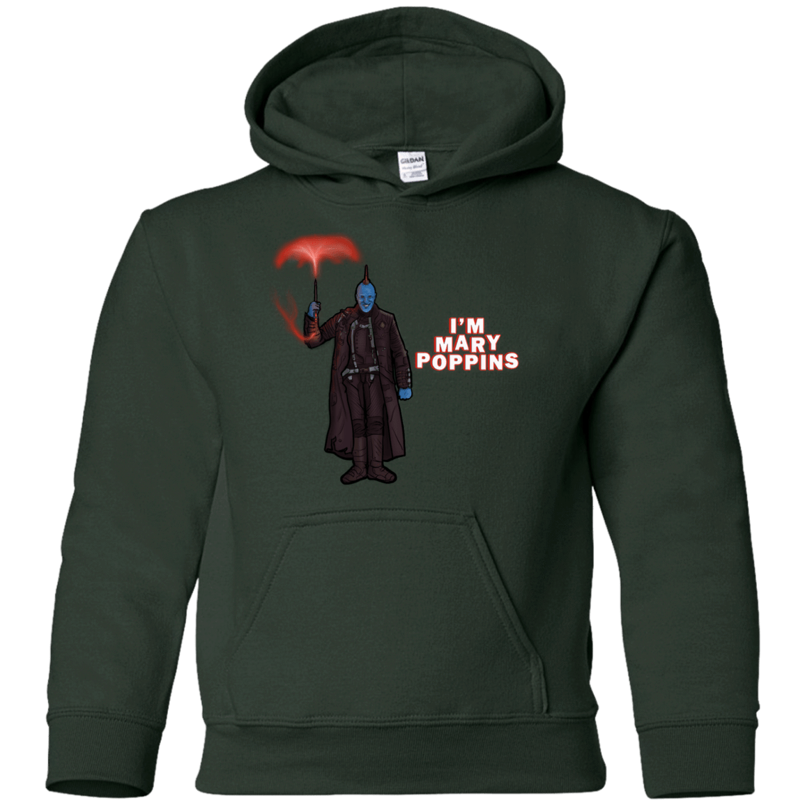 Sweatshirts Forest Green / YS Yondu Poppins Youth Hoodie