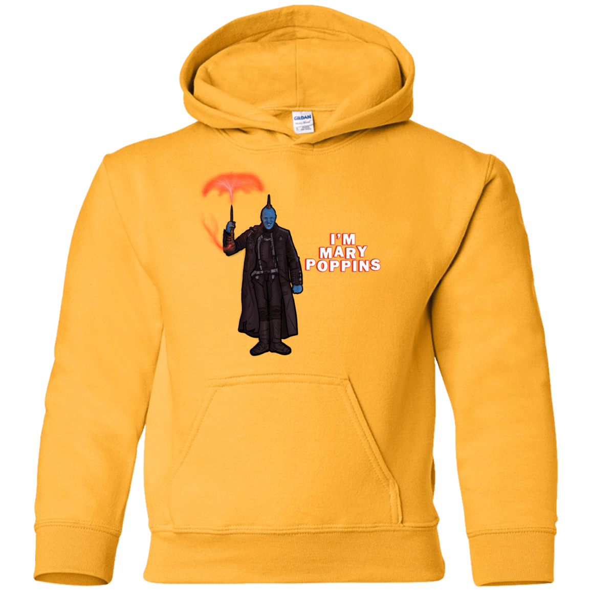 Sweatshirts Gold / YS Yondu Poppins Youth Hoodie