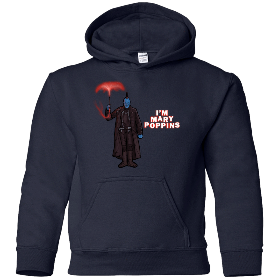 Sweatshirts Navy / YS Yondu Poppins Youth Hoodie