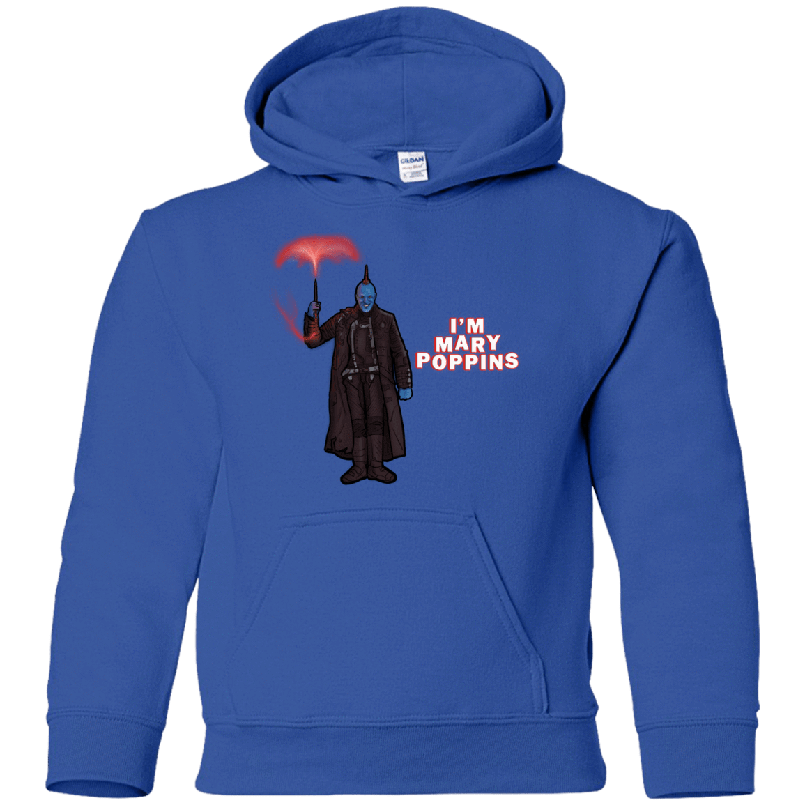 Sweatshirts Royal / YS Yondu Poppins Youth Hoodie