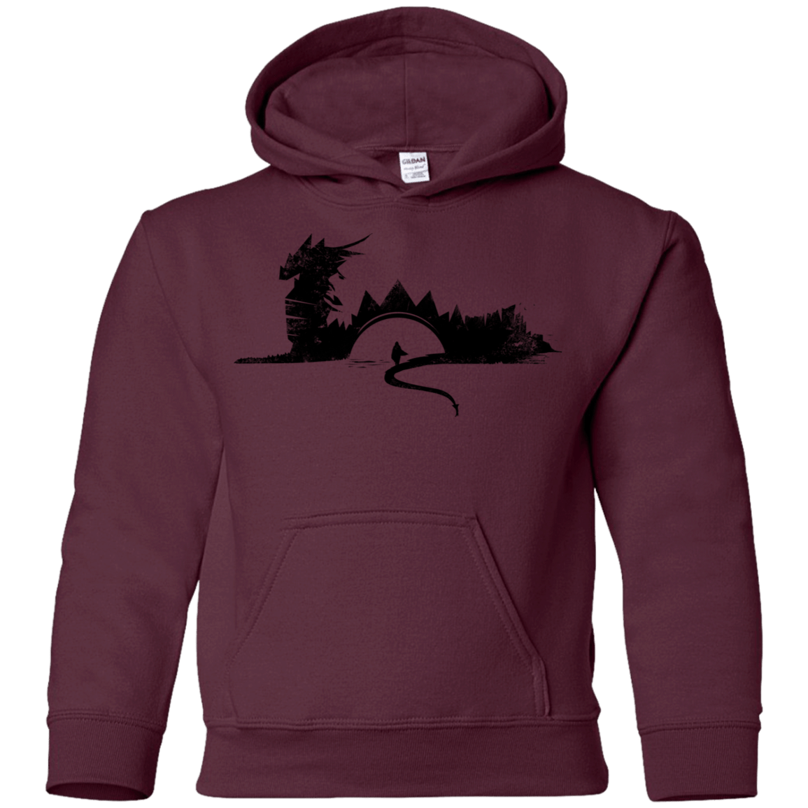 Sweatshirts Maroon / YS You Know Nuthin Youth Hoodie