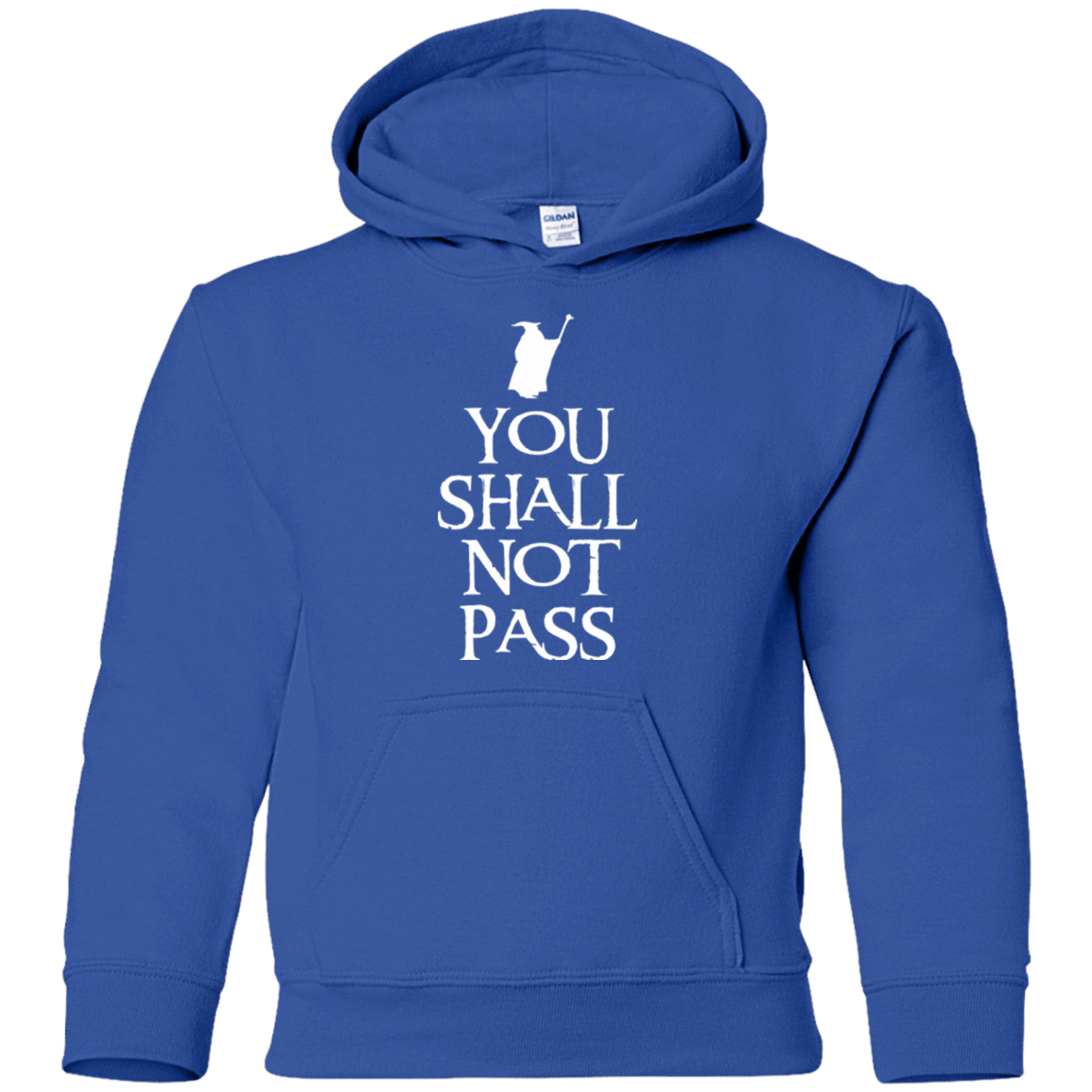 Sweatshirts Royal / YS You shall not pass Youth Hoodie