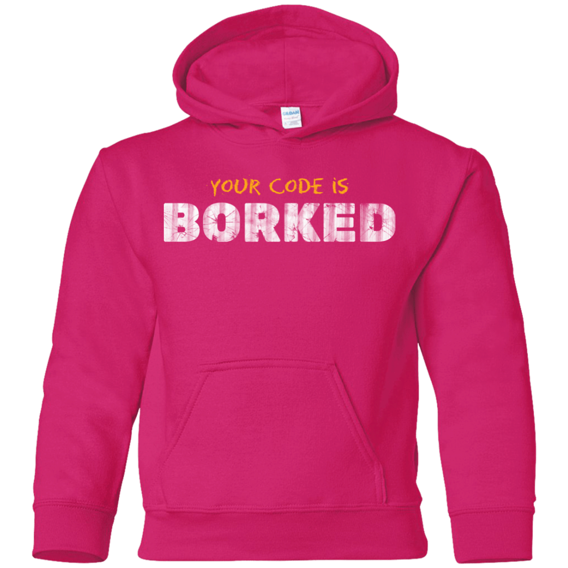 Sweatshirts Heliconia / YS Your Code Is Borked Youth Hoodie