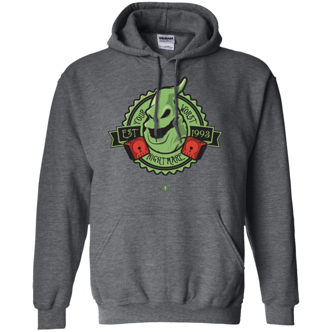 Sweatshirts Dark Heather / Small YOUR WORST NIGHTMARE Pullover Hoodie