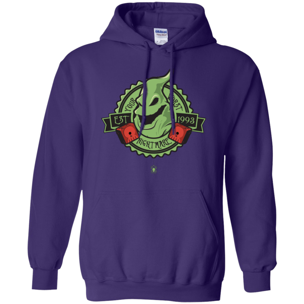 Sweatshirts Purple / Small YOUR WORST NIGHTMARE Pullover Hoodie