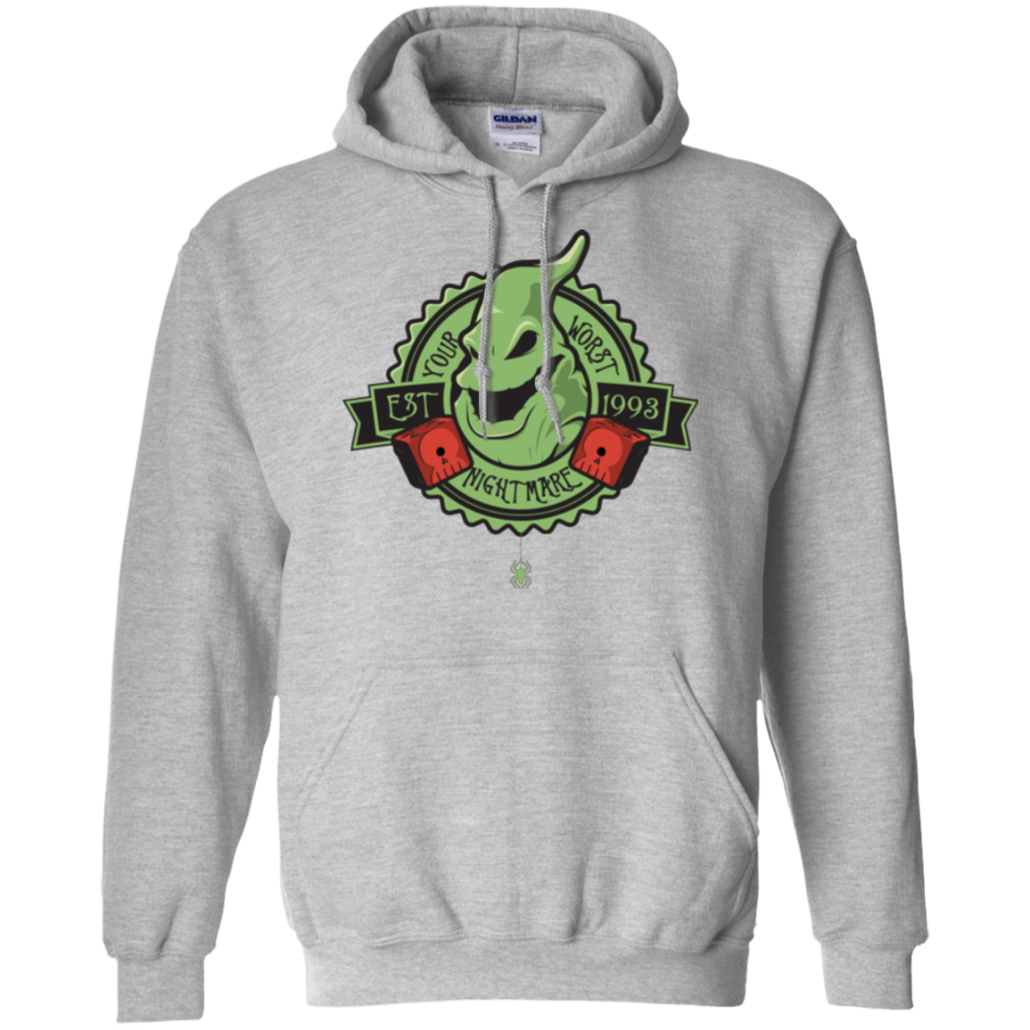 Sweatshirts Sport Grey / Small YOUR WORST NIGHTMARE Pullover Hoodie