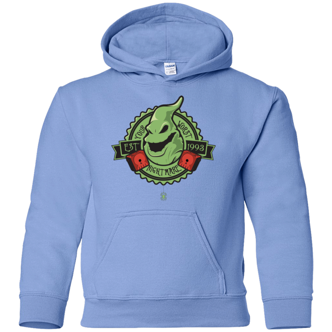 Sweatshirts Carolina Blue / YS YOUR WORST NIGHTMARE Youth Hoodie