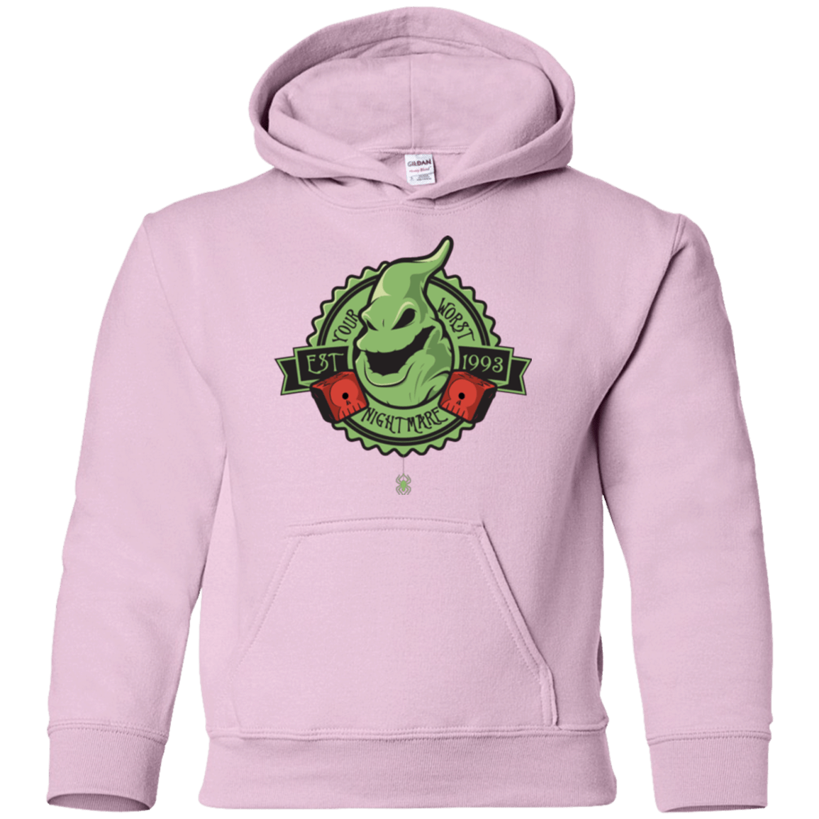 Sweatshirts Light Pink / YS YOUR WORST NIGHTMARE Youth Hoodie