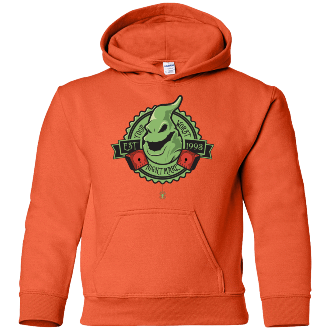 Sweatshirts Orange / YS YOUR WORST NIGHTMARE Youth Hoodie
