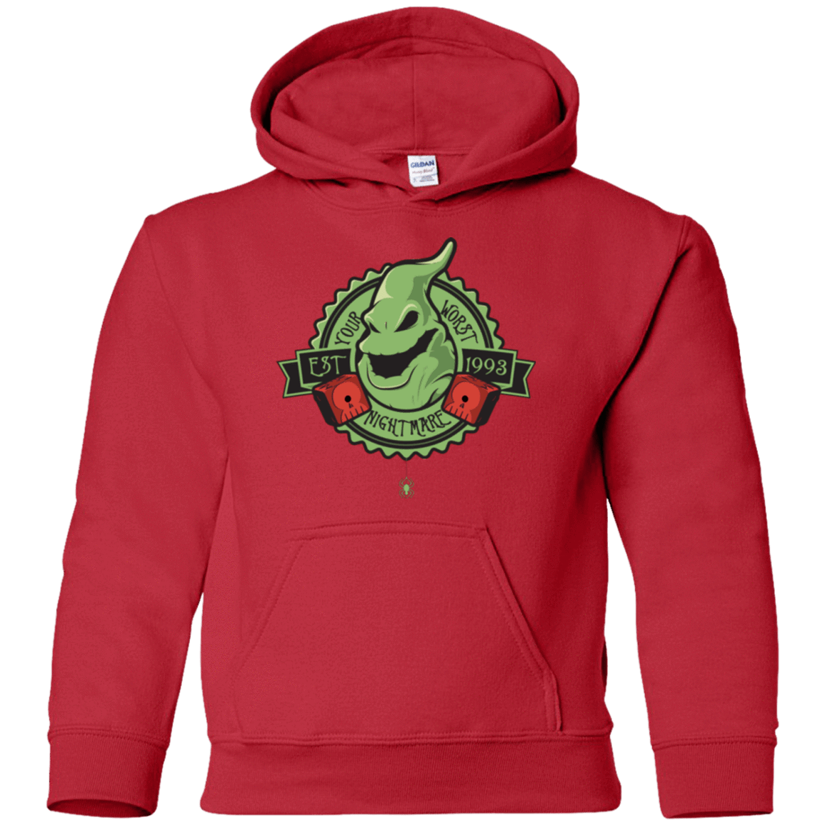 Sweatshirts Red / YS YOUR WORST NIGHTMARE Youth Hoodie