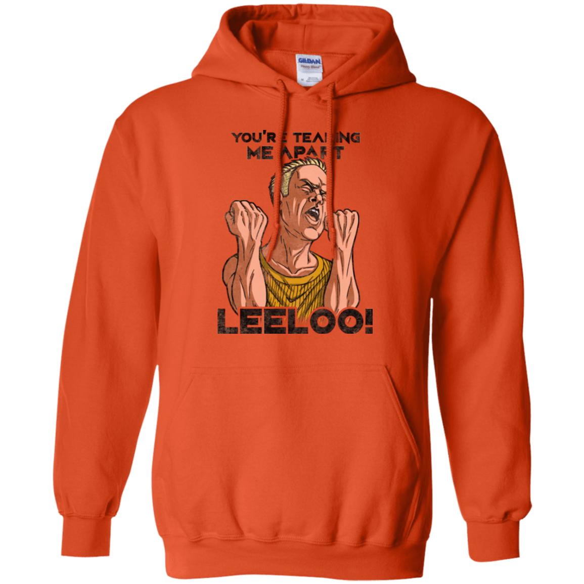 Youre Tearing Me Apart Leeloo Pullover Hoodie