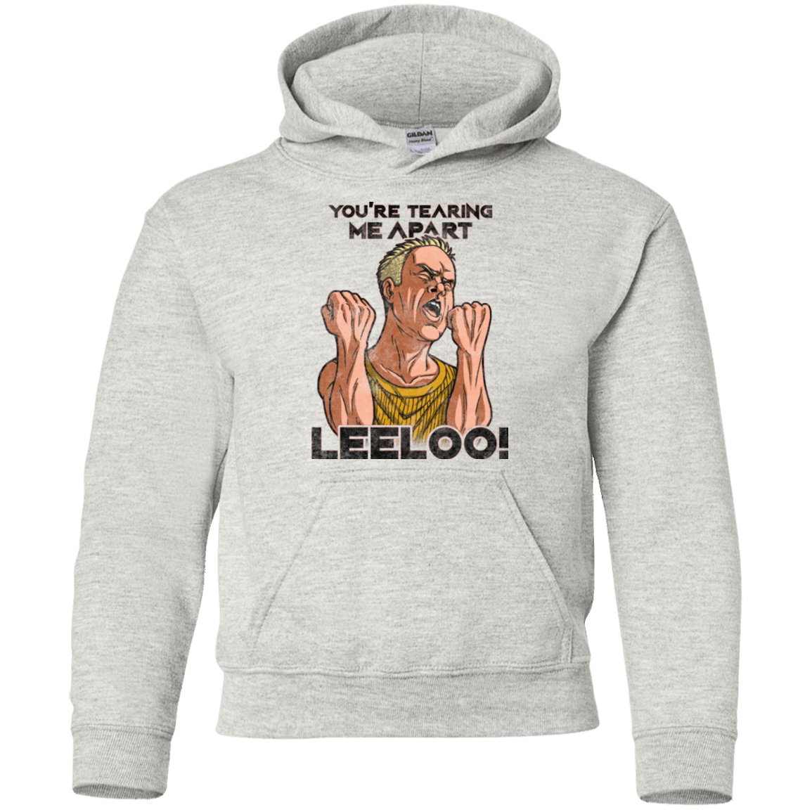 Sweatshirts Ash / YS Youre Tearing Me Apart Leeloo Youth Hoodie
