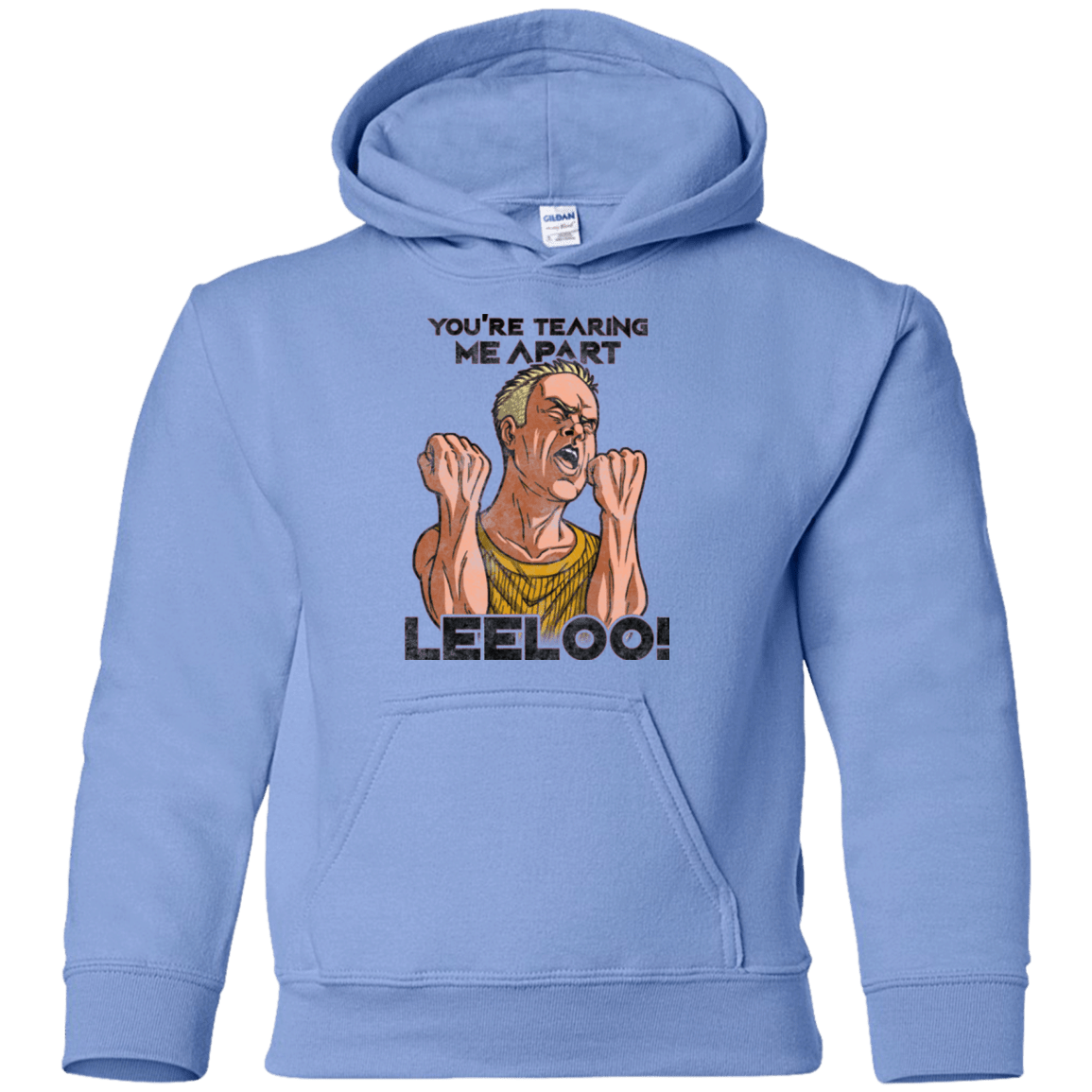 Sweatshirts Carolina Blue / YS Youre Tearing Me Apart Leeloo Youth Hoodie