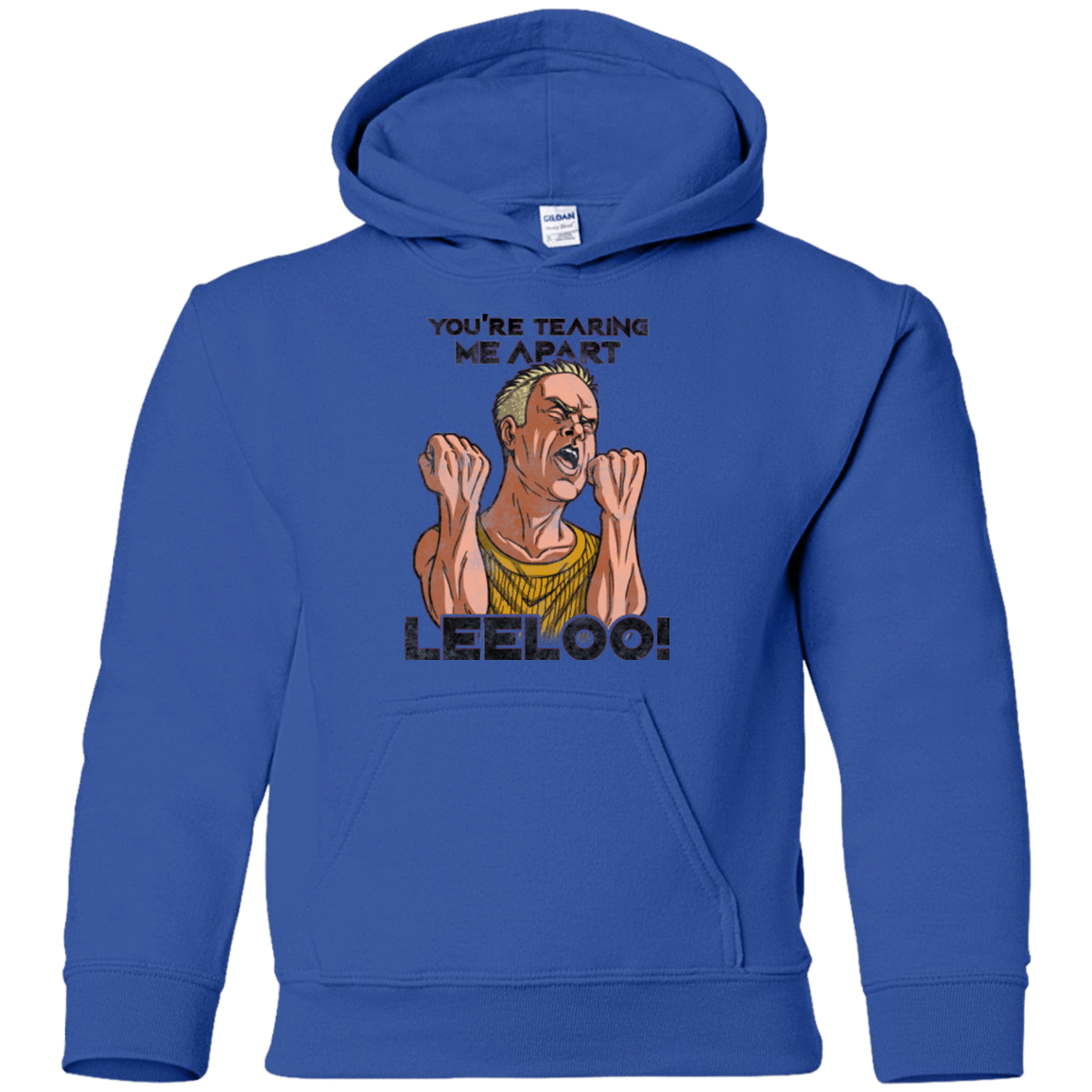 Sweatshirts Royal / YS Youre Tearing Me Apart Leeloo Youth Hoodie