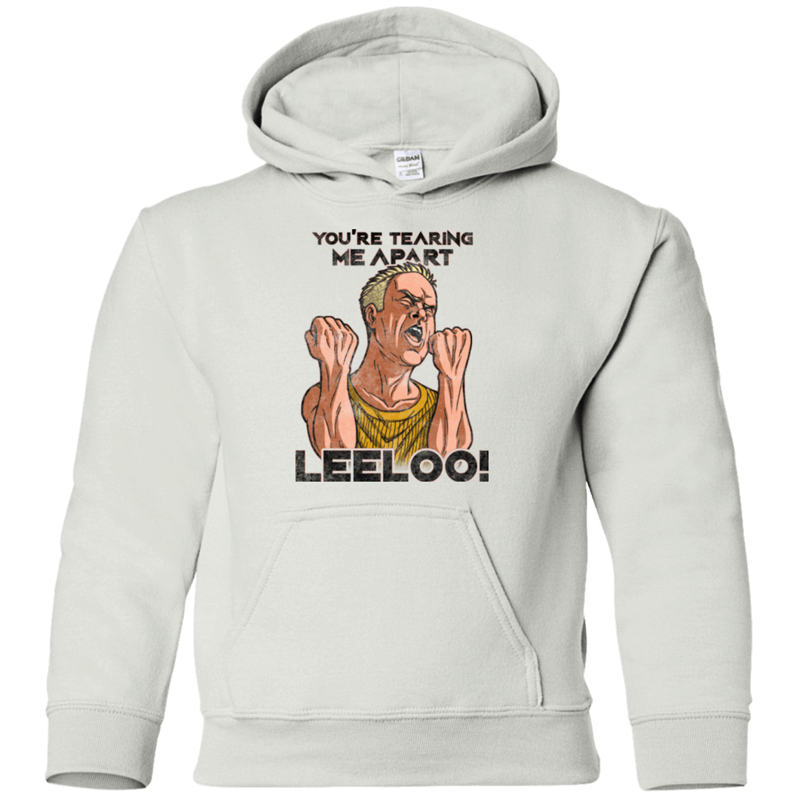 Sweatshirts White / YS Youre Tearing Me Apart Leeloo Youth Hoodie