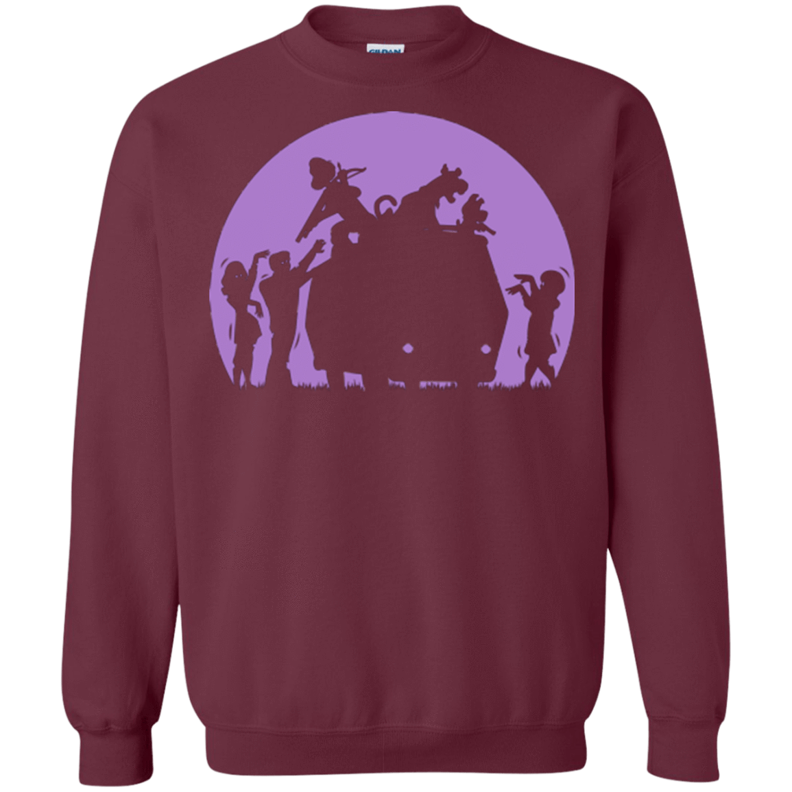 Sweatshirts Maroon / S Zoinks They're Zombies Crewneck Sweatshirt
