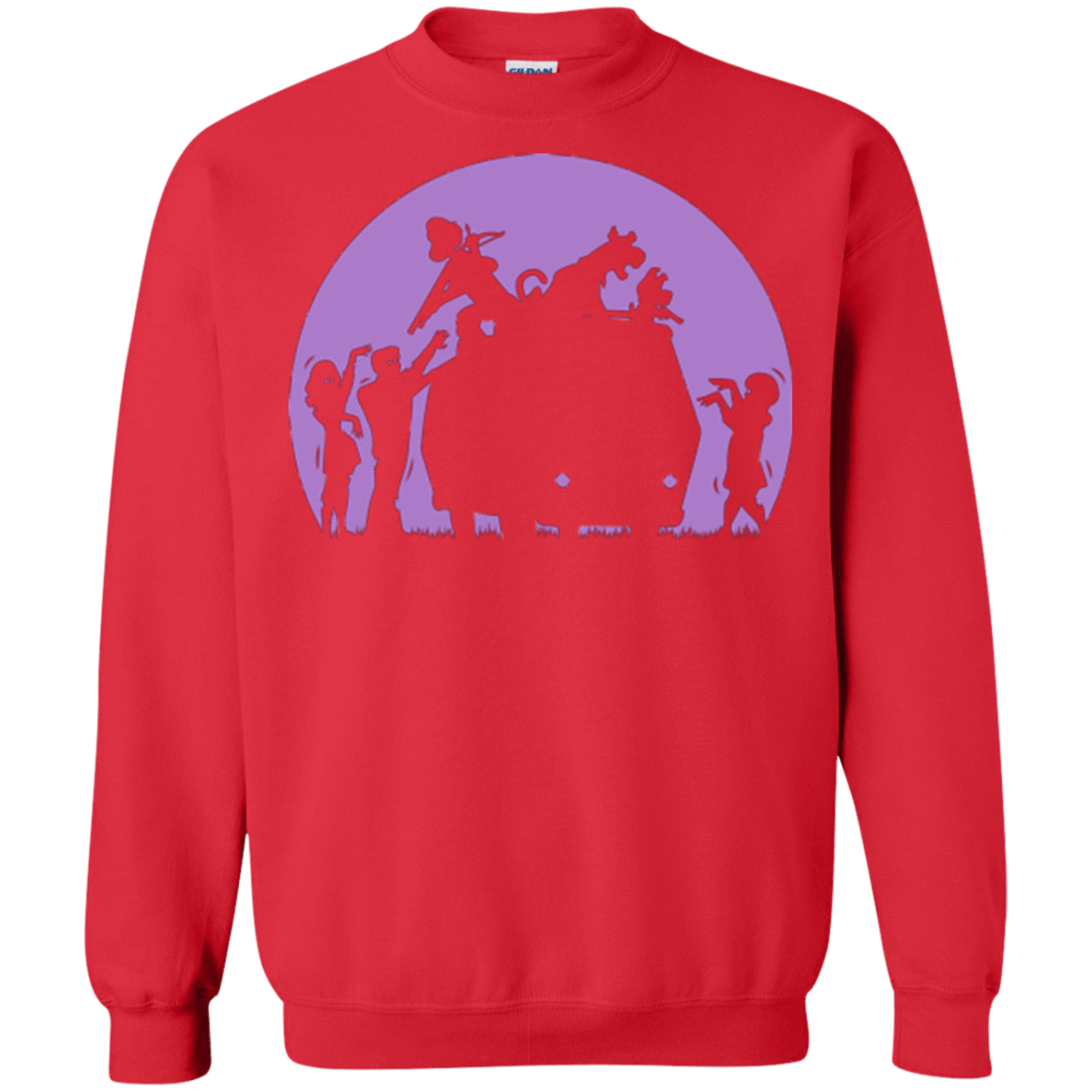 Sweatshirts Red / S Zoinks They're Zombies Crewneck Sweatshirt