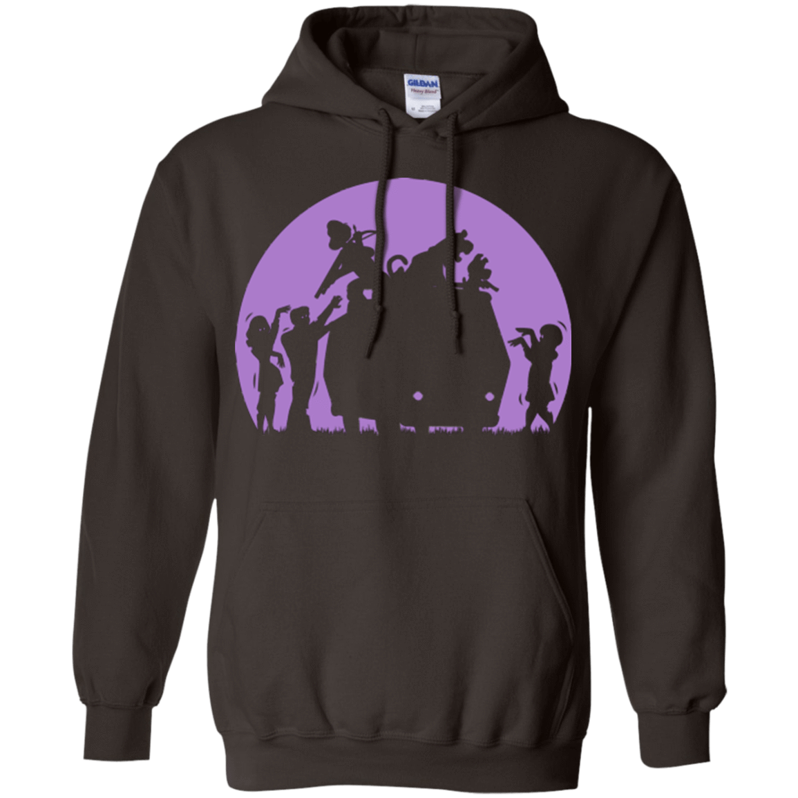 Sweatshirts Dark Chocolate / S Zoinks They're Zombies Pullover Hoodie