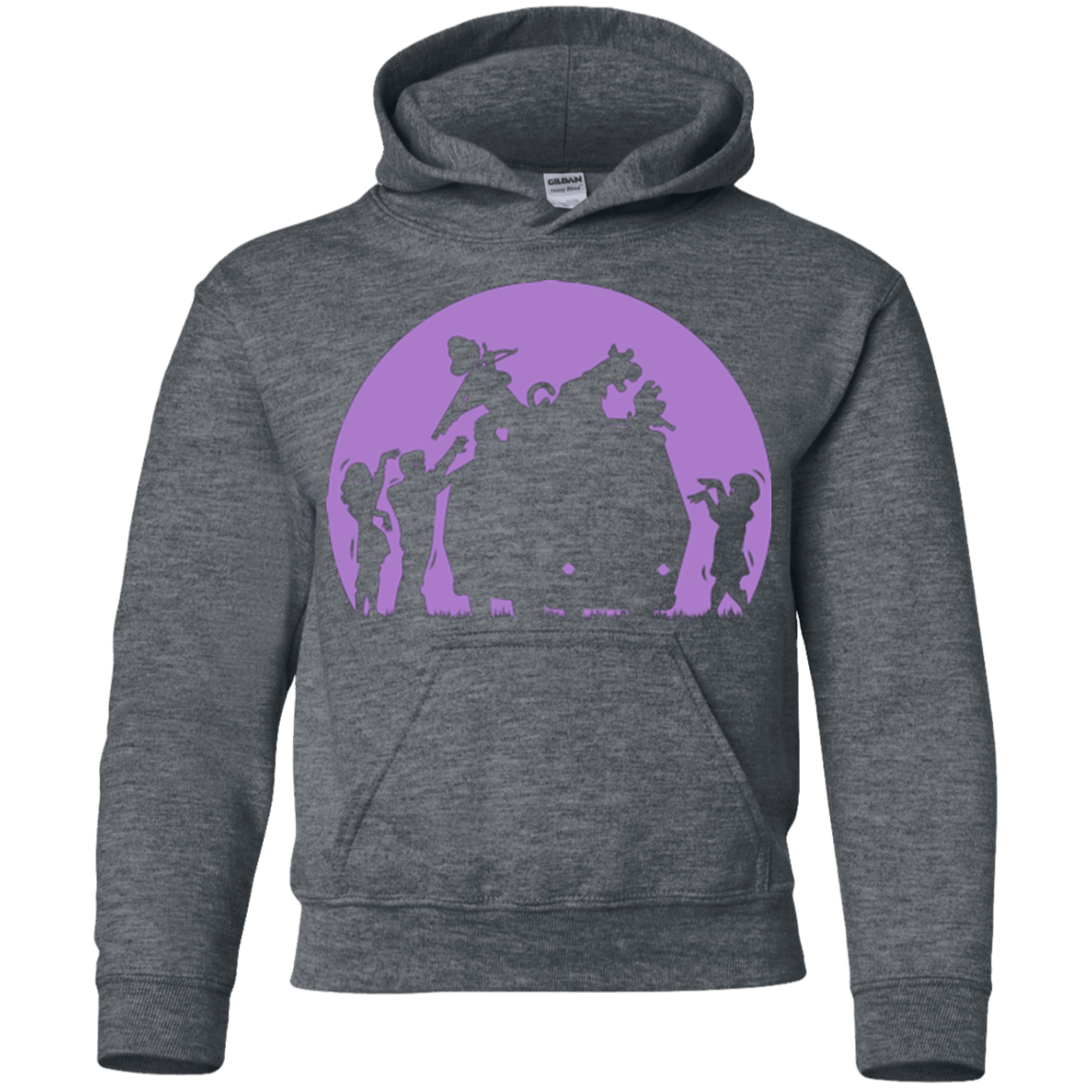Sweatshirts Dark Heather / YS Zoinks They're Zombies Youth Hoodie