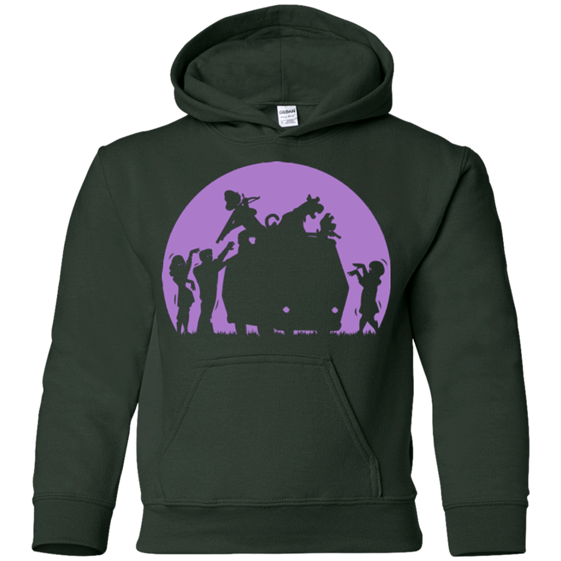 Zoinks They're Zombies Youth Hoodie
