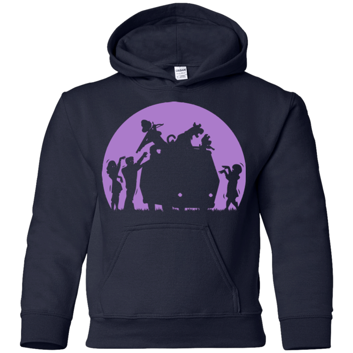 Zoinks They're Zombies Youth Hoodie