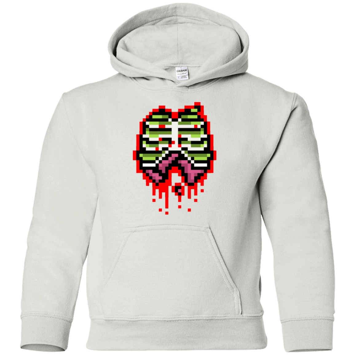 Sweatshirts White / YS Zombie Guts Youth Hoodie