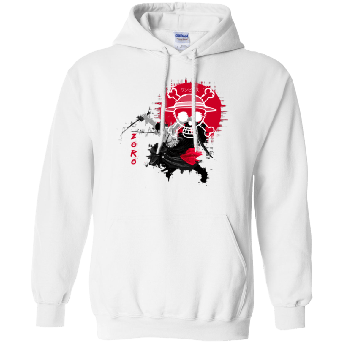 Sweatshirts White / Small Zoro Pullover Hoodie