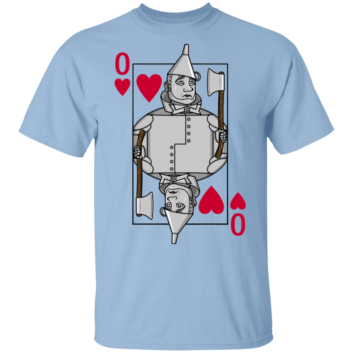 T-Shirts Light Blue / S 0 Of Hearts T-Shirt