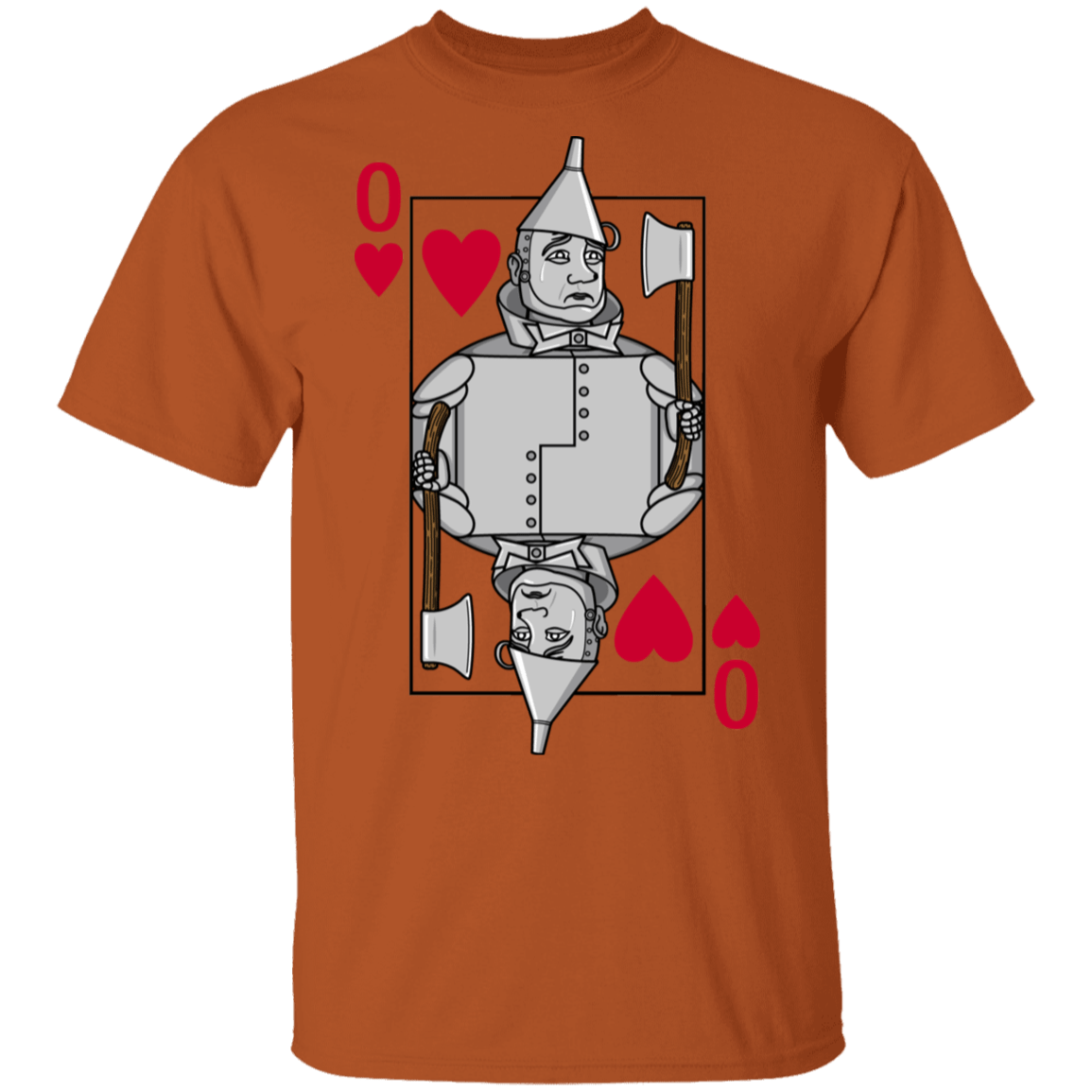T-Shirts Texas Orange / S 0 Of Hearts T-Shirt