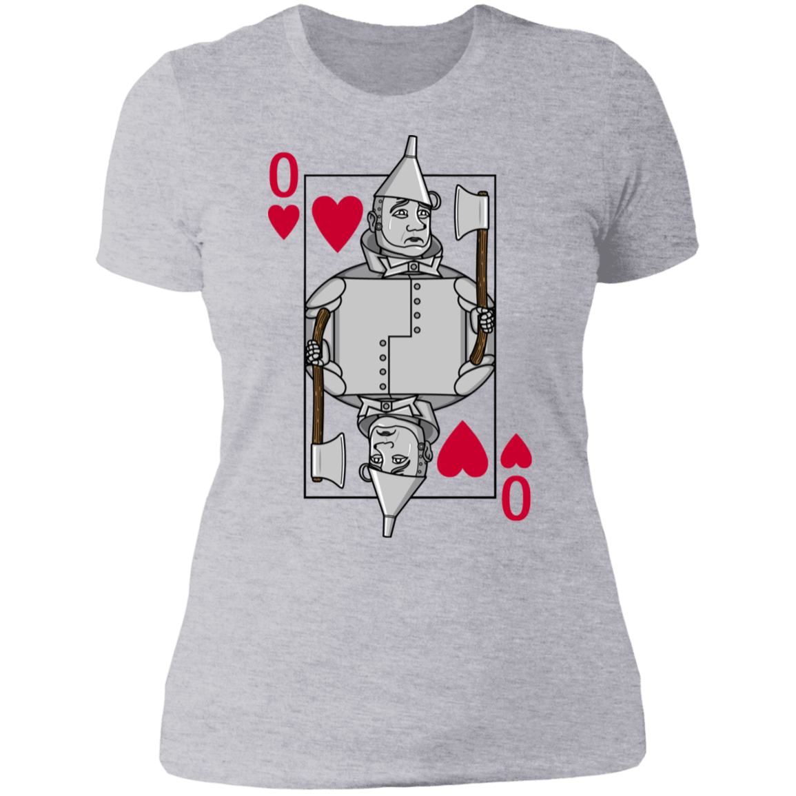 T-Shirts Heather Grey / S 0 Of Hearts Women's Premium T-Shirt