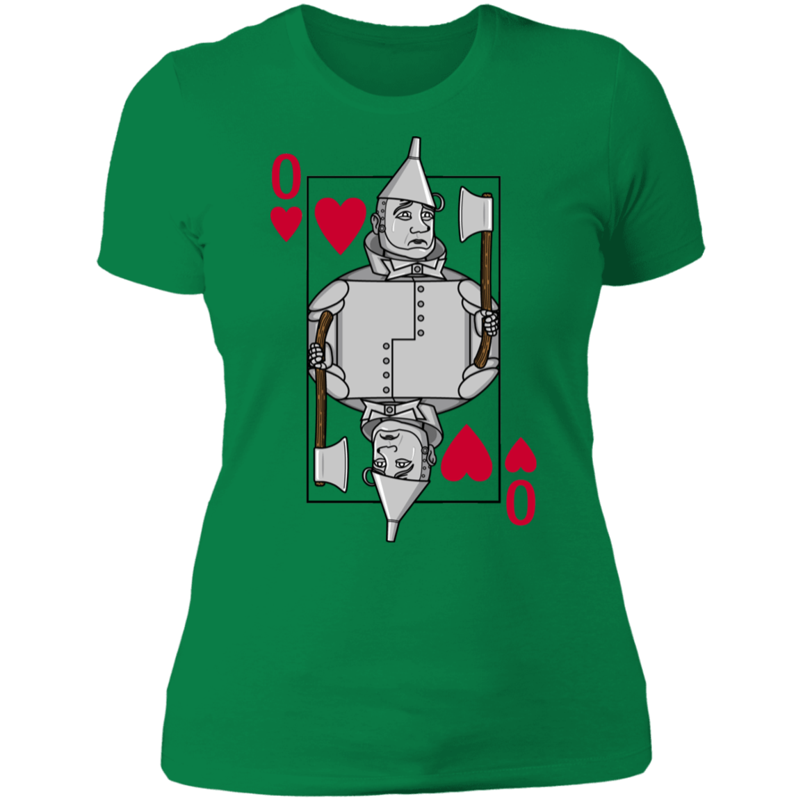 T-Shirts Kelly Green / S 0 Of Hearts Women's Premium T-Shirt