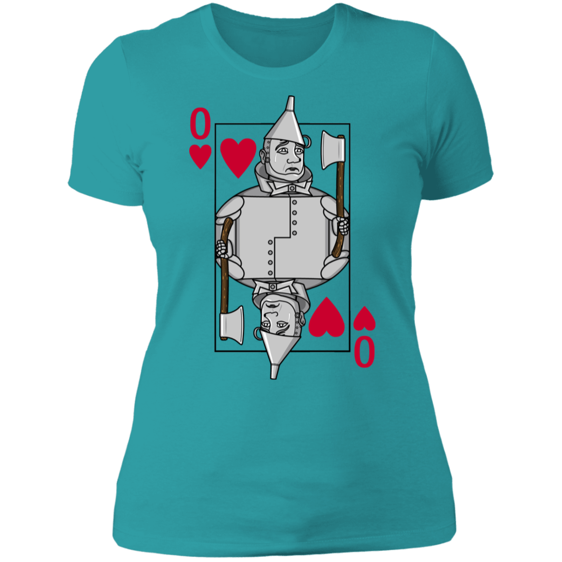 T-Shirts Tahiti Blue / S 0 Of Hearts Women's Premium T-Shirt