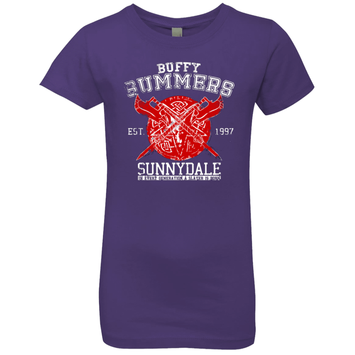T-Shirts Purple Rush / YXS 1 in Every Generation Girls Premium T-Shirt