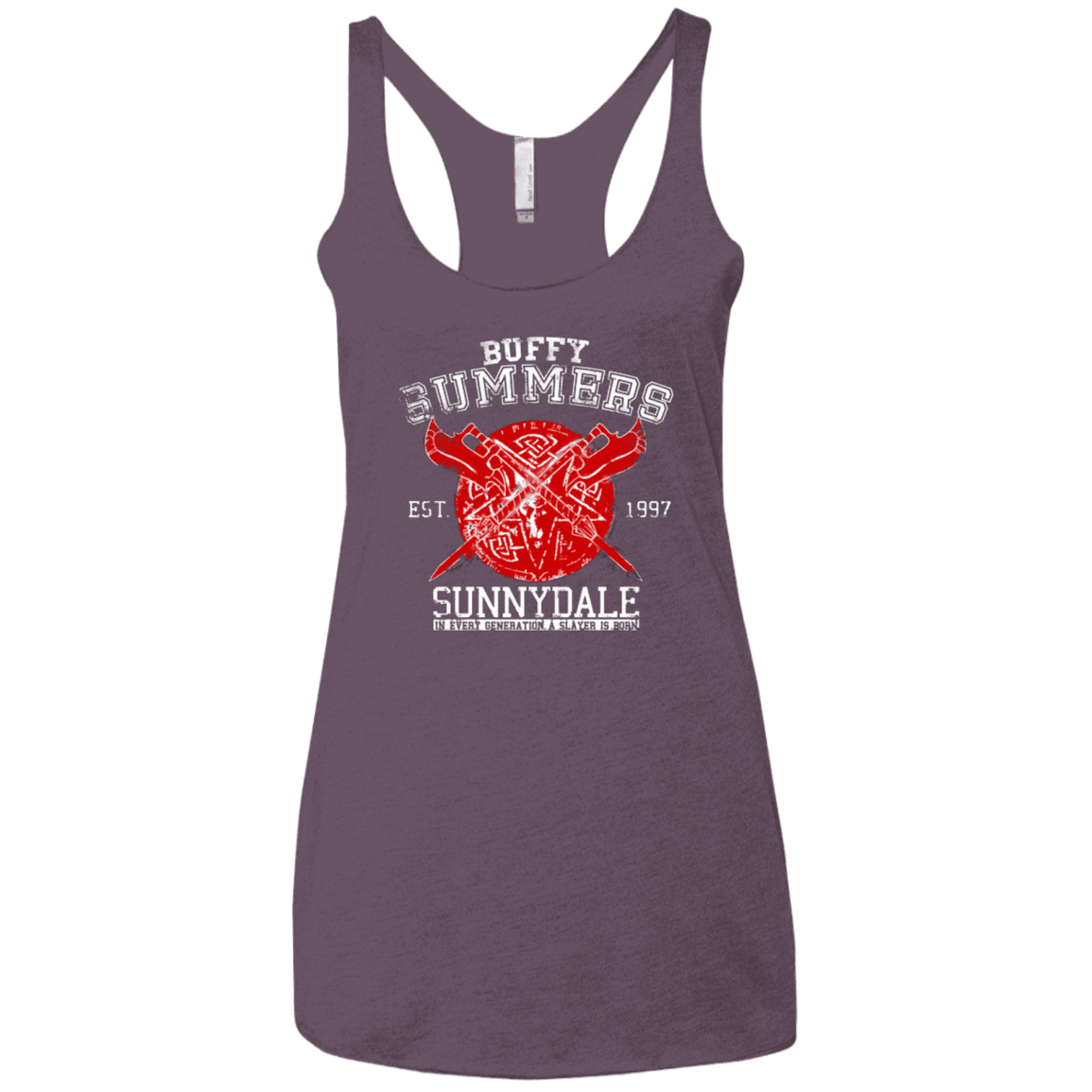 T-Shirts Vintage Purple / X-Small 1 in Every Generation Women's Triblend Racerback Tank