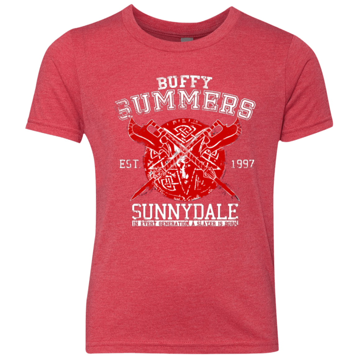 T-Shirts Vintage Red / YXS 1 in Every Generation Youth Triblend T-Shirt