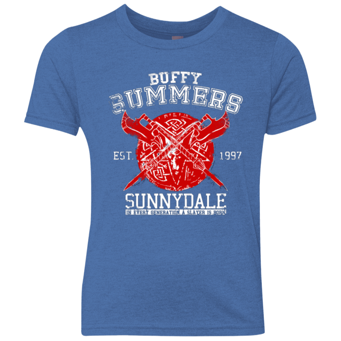 T-Shirts Vintage Royal / YXS 1 in Every Generation Youth Triblend T-Shirt