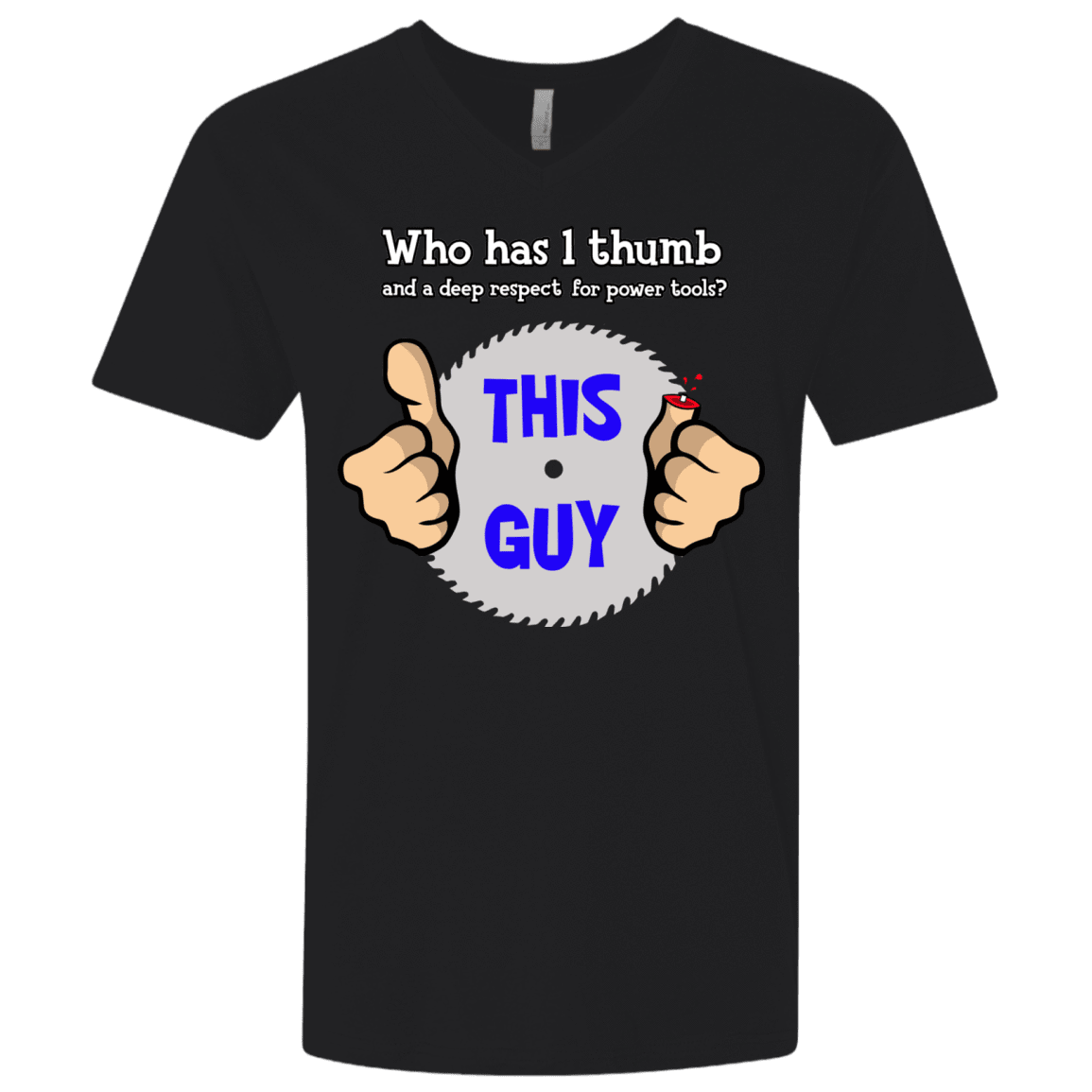 1-thumb Men's Premium V-Neck