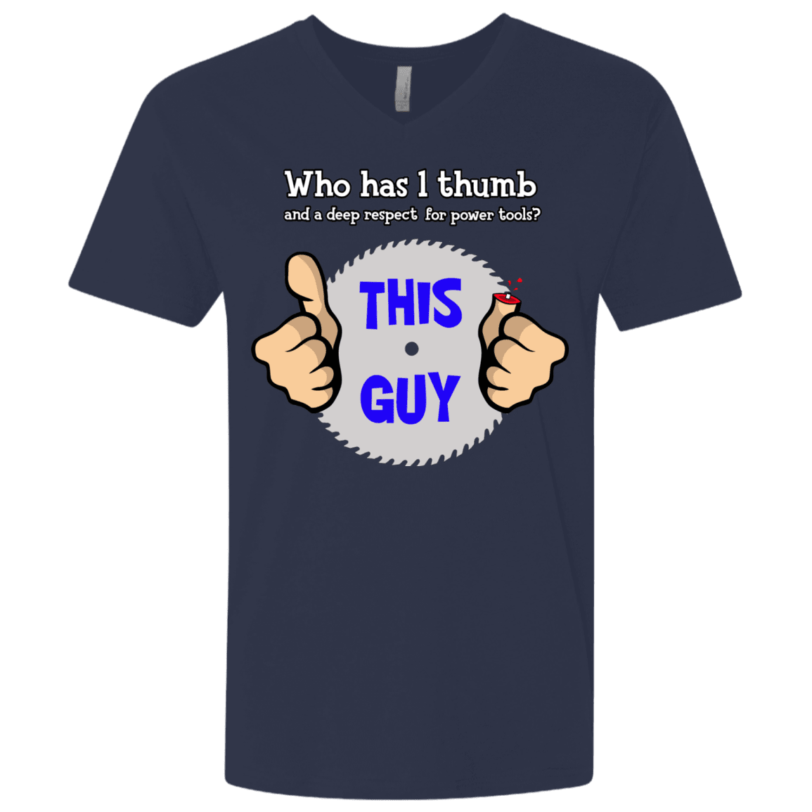 1-thumb Men's Premium V-Neck