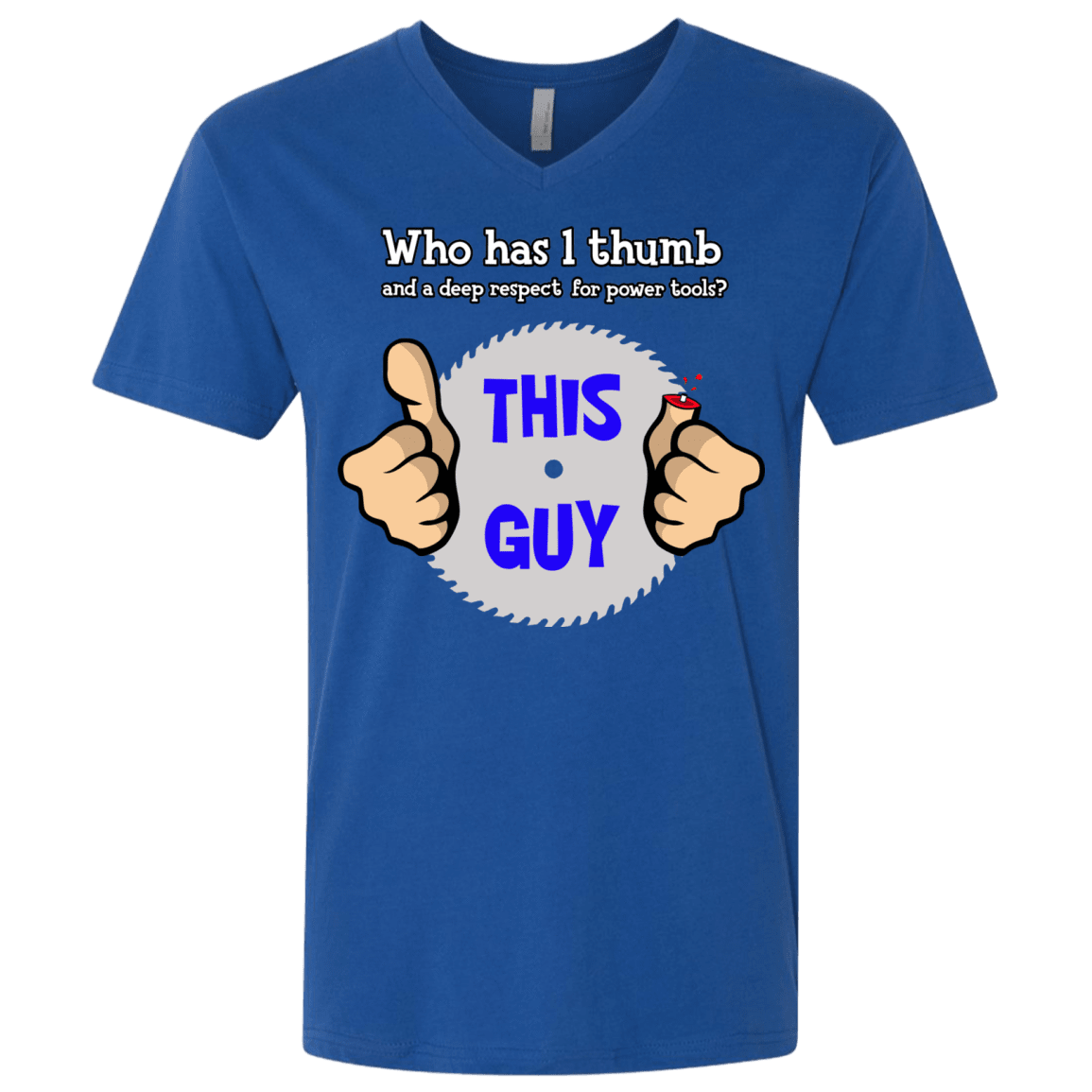 1-thumb Men's Premium V-Neck