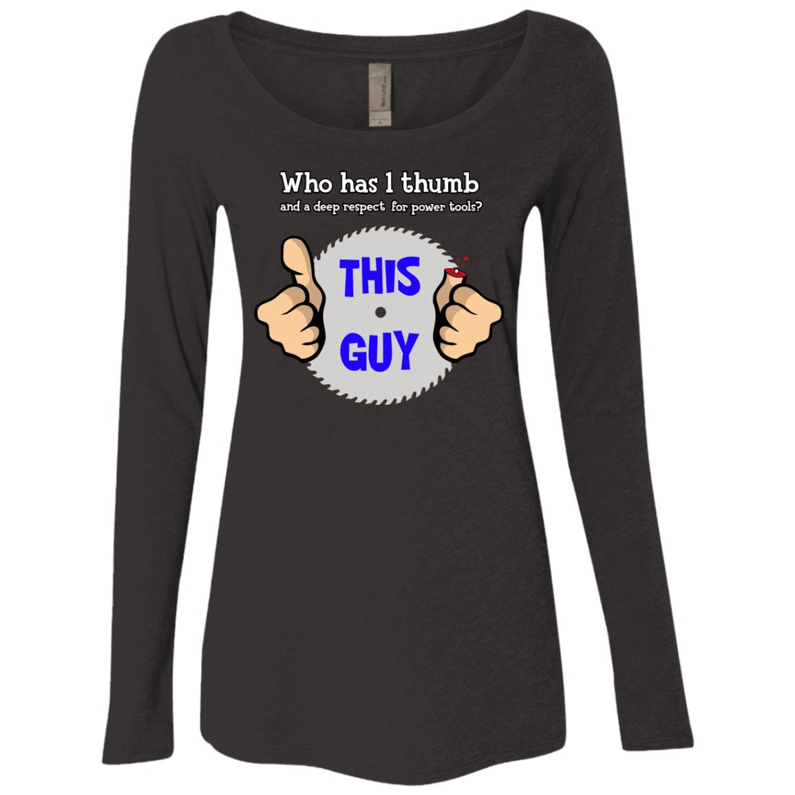 1-thumb Women's Triblend Long Sleeve Shirt