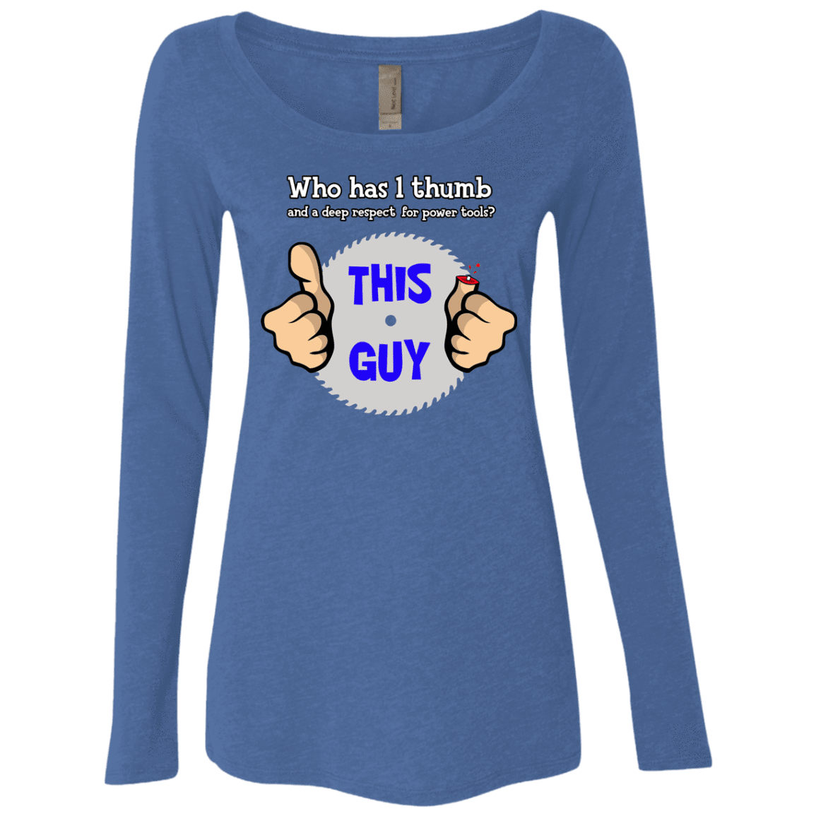 1-thumb Women's Triblend Long Sleeve Shirt