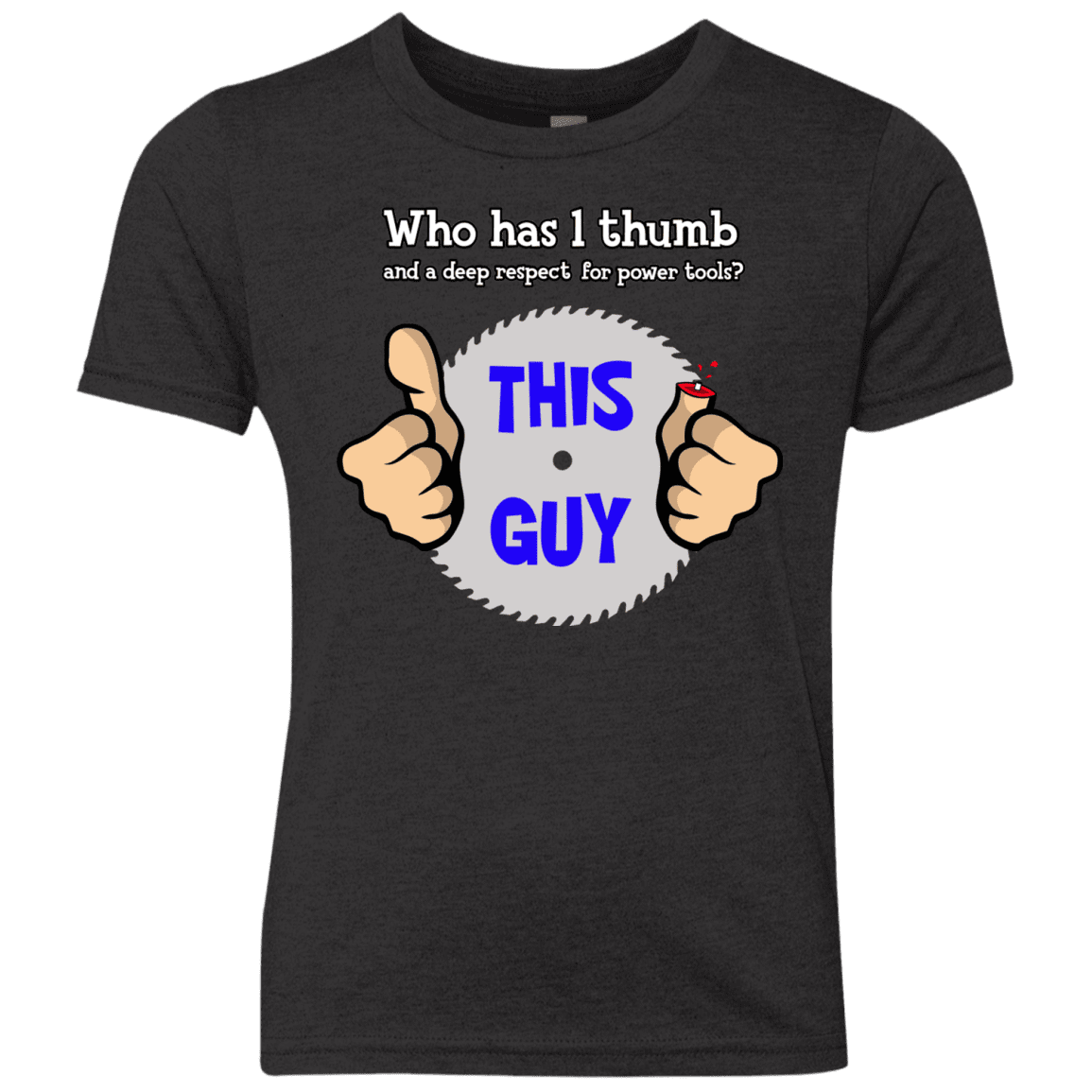 T-Shirts Vintage Black / YXS 1-thumb Youth Triblend T-Shirt