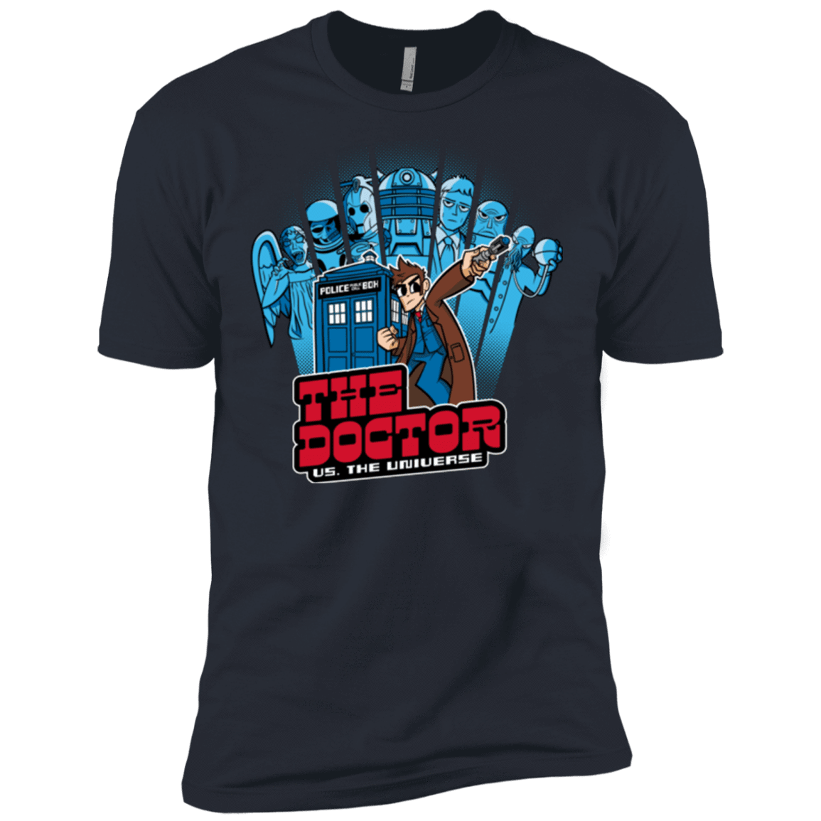 T-Shirts Indigo / X-Small 10 vs universe Men's Premium T-Shirt