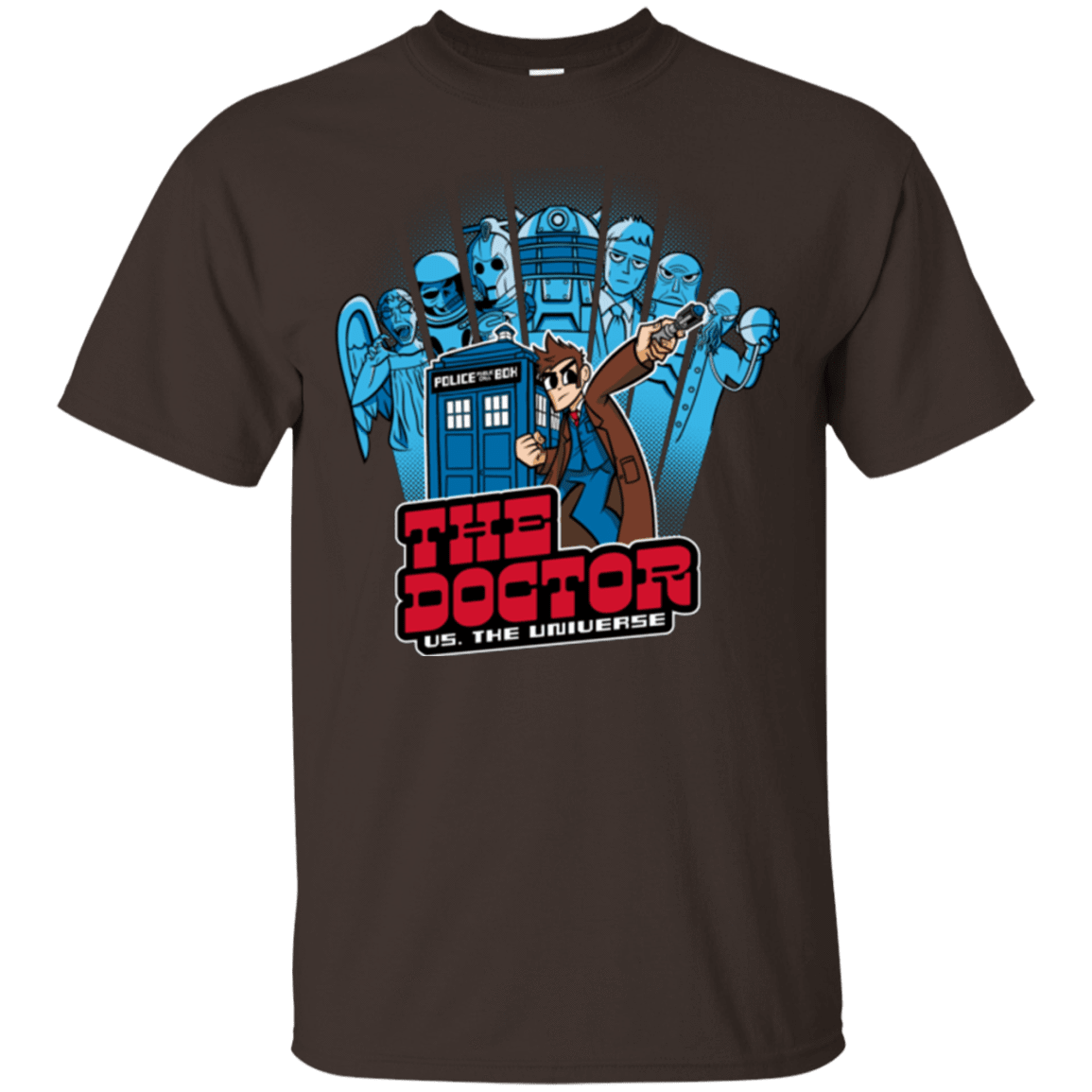 T-Shirts Dark Chocolate / Small 10 vs universe T-Shirt