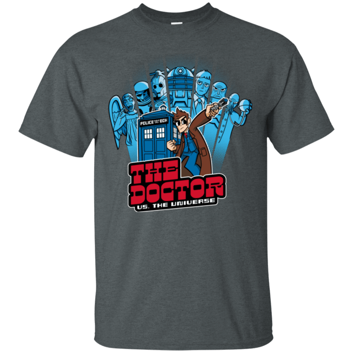 T-Shirts Dark Heather / Small 10 vs universe T-Shirt