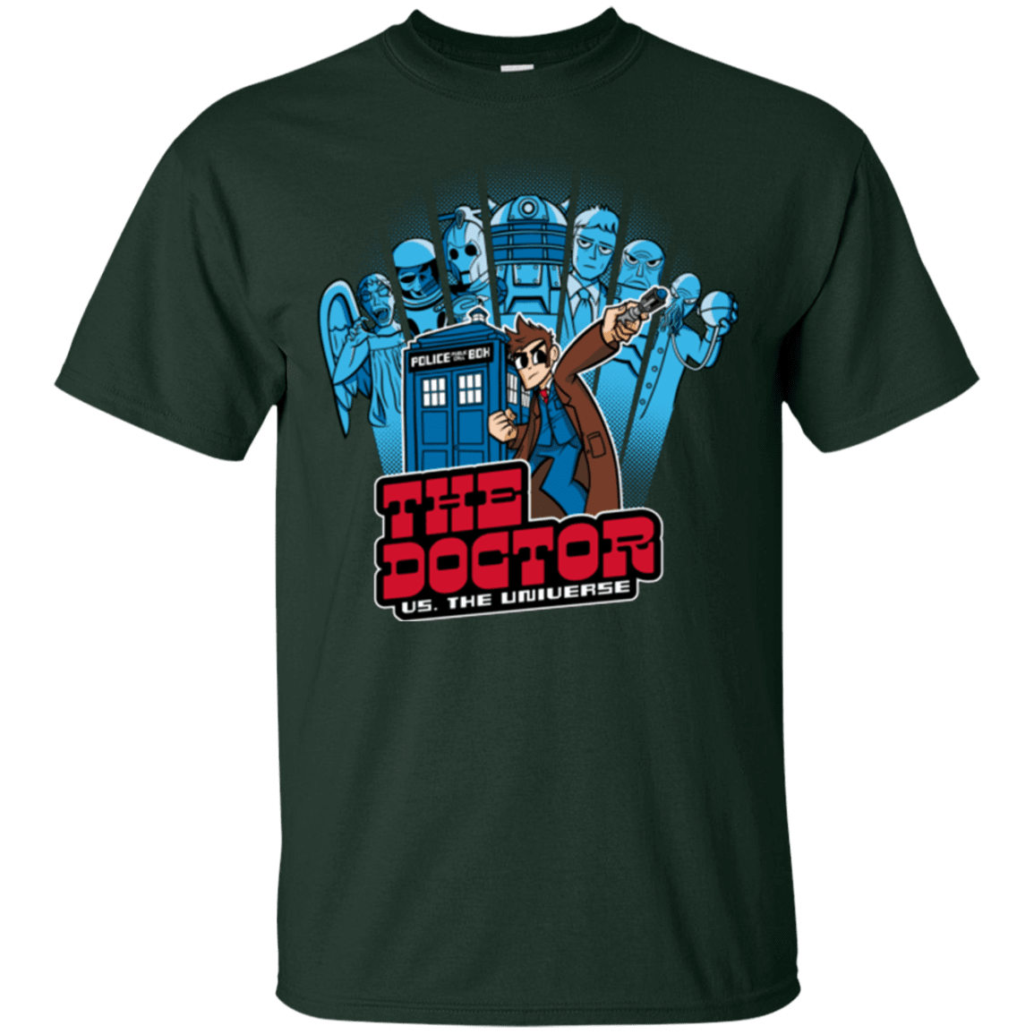 T-Shirts Forest Green / Small 10 vs universe T-Shirt