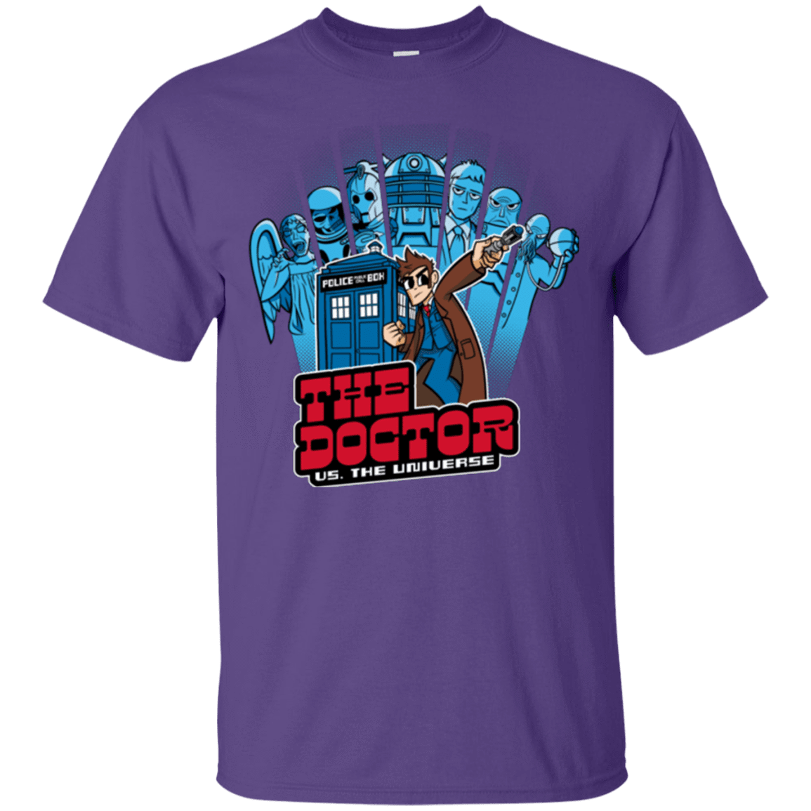 T-Shirts Purple / Small 10 vs universe T-Shirt