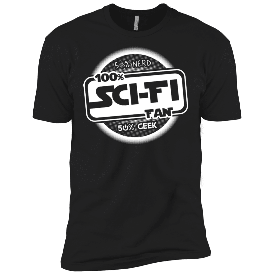 T-Shirts Black / X-Small 100 Percent Sci-fi Men's Premium T-Shirt